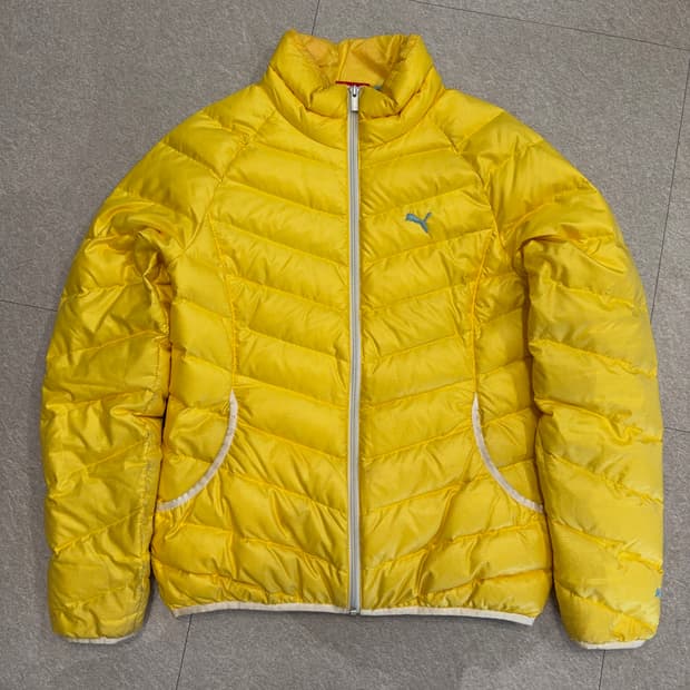 푸마 구스 경량패딩