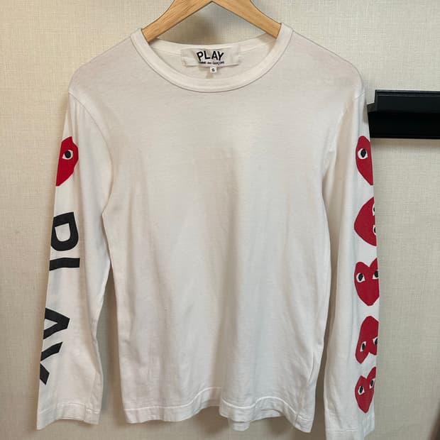 꼼데가르송 롱슬리브  S