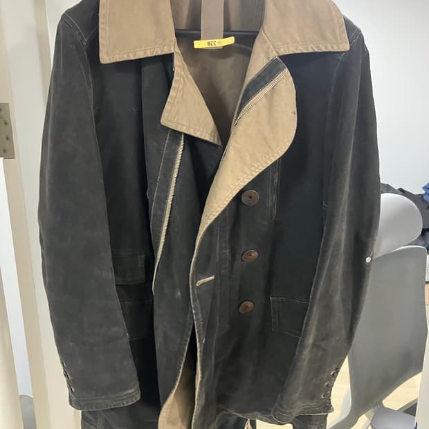 케네스 콜 스웨이드? 자켓