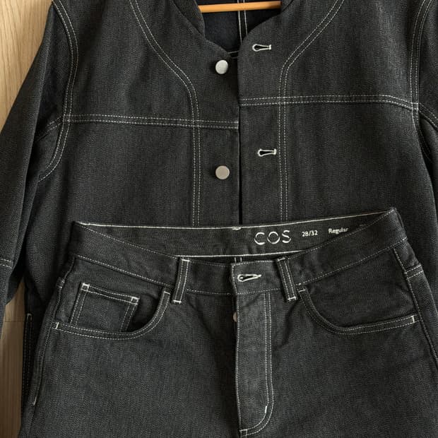 cos 베이스볼 데님 셋업