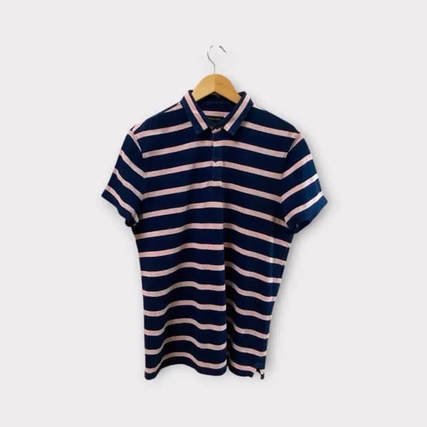 마시모두띠 네이비 스트라이프 반팔티 M