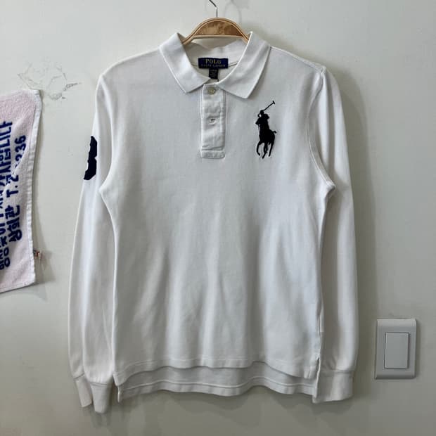 208 폴로 빅포니 카라 롱슬리브 pk