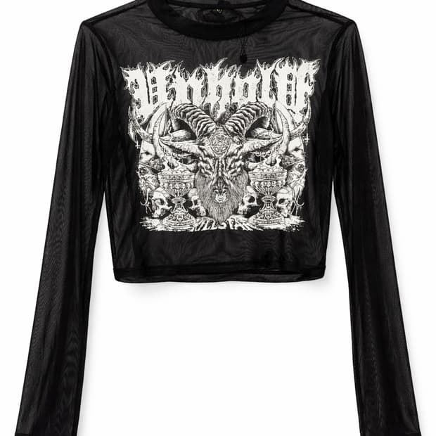 킬스타 시스루 탑 블랙 S