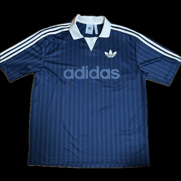 아디다스 오리지널스 칼라드 골리 탑 크루 네이비