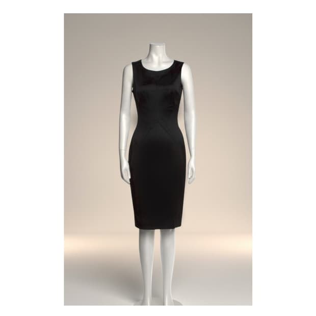 돌체앤가바나(D&G) 새틴 바디콘 원피스 IT38 (새상품)