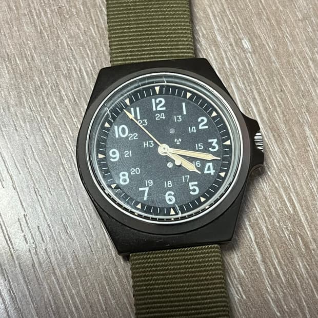 미군 MIL-W-46374C 수동 시계