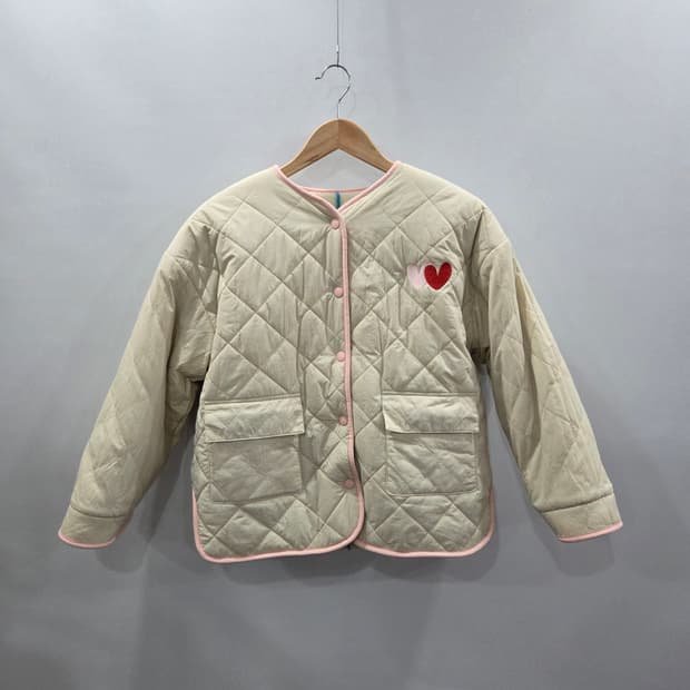 로아앤제인 보조개 키즈 리버시블 양털 플리스 자켓 11/12Y