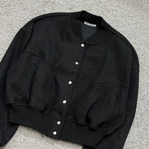 [우먼95] 자라 크롭모직자켓