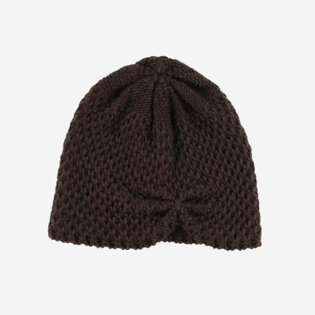 코이세이오 리본 비니 브라운