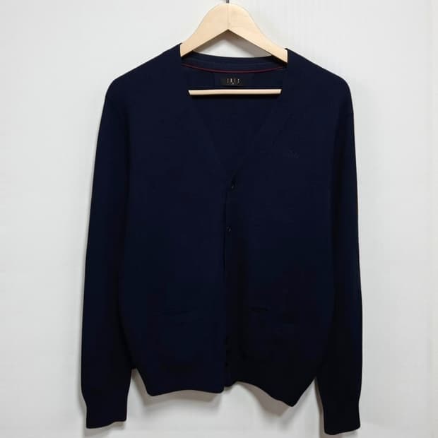 95)DAKS 닥스 가디건 네이비 울100%