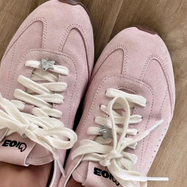 (w7) alo 지수 선셋 스니커즈 한정판 핑크