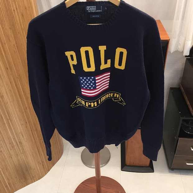 (MAN) 폴로랄프로렌 니트 스웨터 XL 