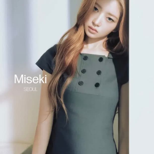 미세키서울 더블버튼 셔츠탑 레이픽