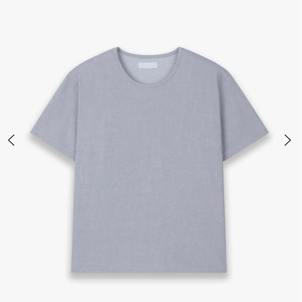 [1] LES 레스 brev t shirt grey