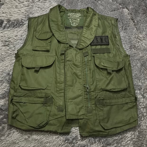 [[L(42-44), A급] USMC 미군 멀티포켓 밀리터리 조끼v27