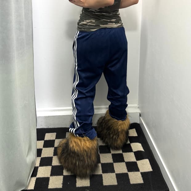 아디다스 블루 스트라이프 트랙팬츠