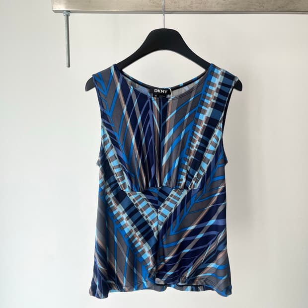DKNY silk sleeveless