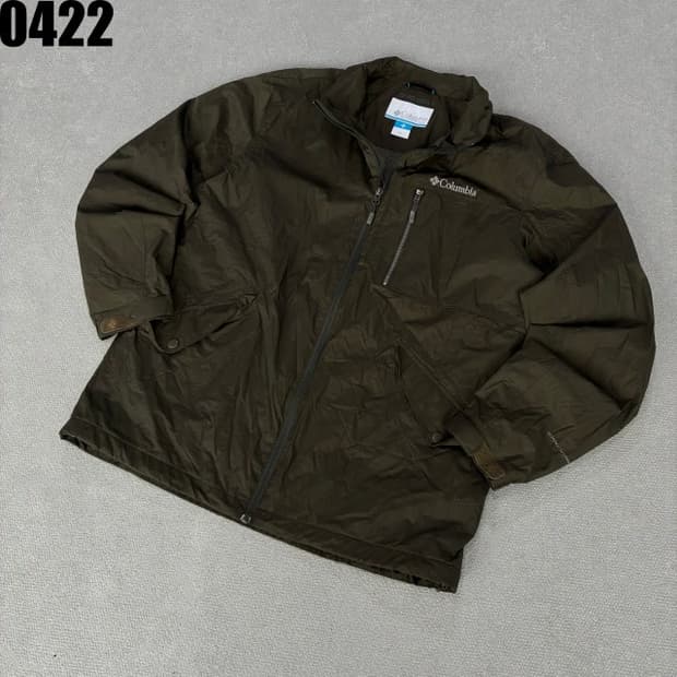 컬럼비아 남성 바람막이 자켓 카키 XL