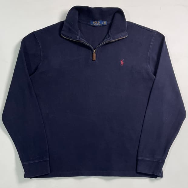 폴로 랄프로렌 네이비 반집업