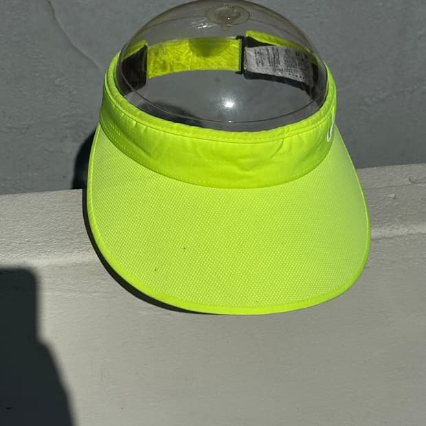 [F] 나이키 로고 야광 썬캡 썬바이저 모자