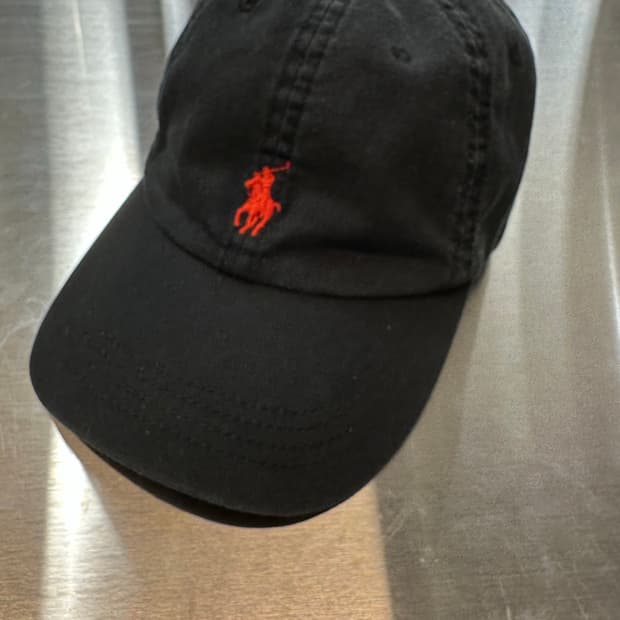 폴로 랄프로렌 블랙 볼캡