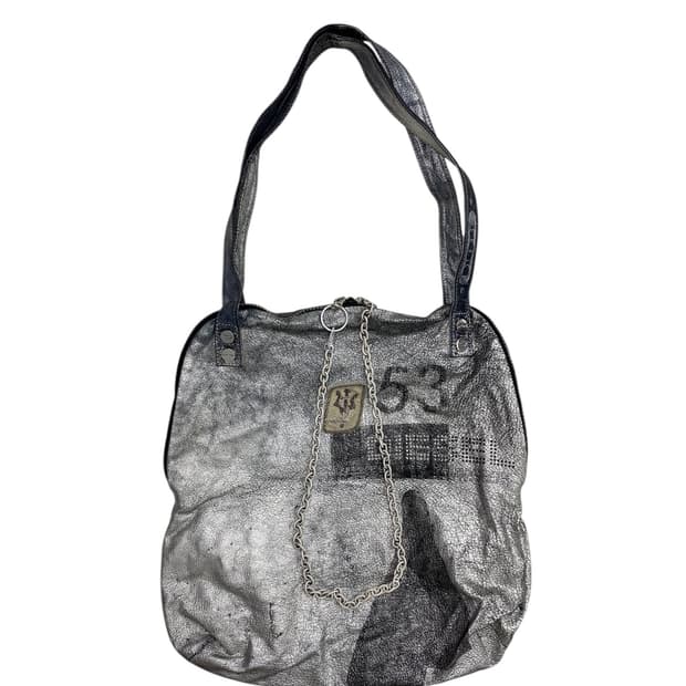 디젤 그레이 그런지 체인숄더백