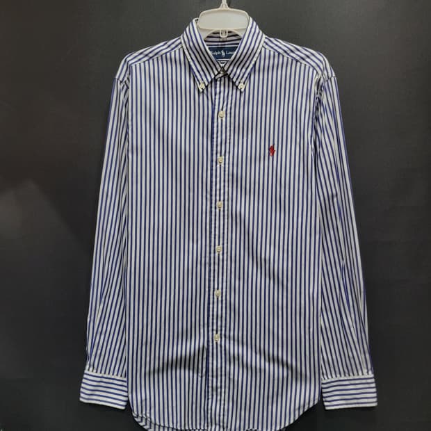 Ralph Lauren 랄프로렌 스트라이프 자수로고 셔츠