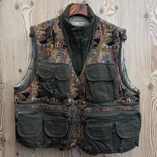 80s~90s 나이젤 카본 멀티포켓 태피스트리 베스트