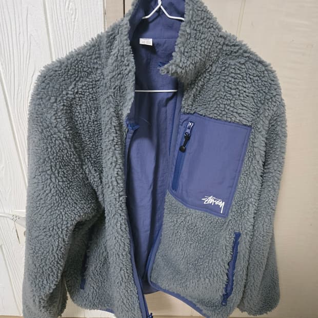 스투시 리버시블 자켓 후리스 xs