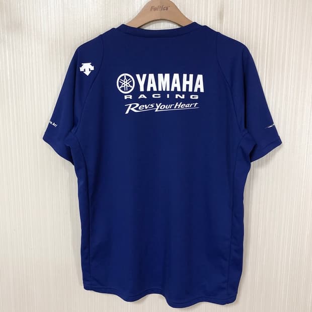데상트 야마하(YAMAHA)레이싱 티셔츠 XO(110)