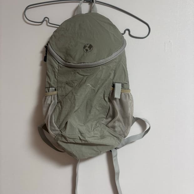 유일매물) 어스지구 백팩 그레이