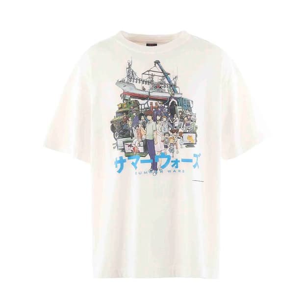 세인트미카엘 x 긱스룰 썸머워즈 반팔 티셔츠 XXL 