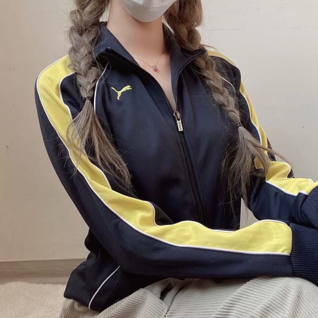 푸마 네이비 져지