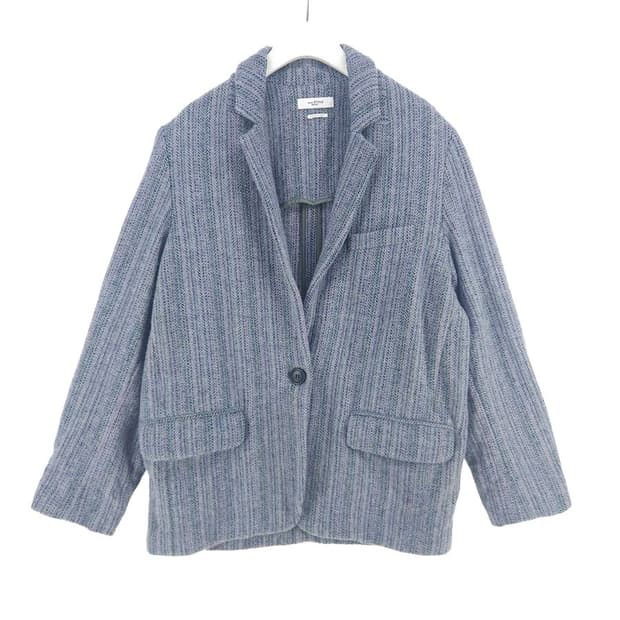 [여40]이자벨마랑 라나울 원버튼 자켓[Y63-136]