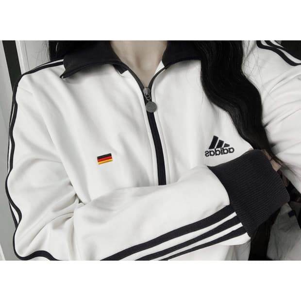 아디다스 독일 축구 져지 집업 트랙탑