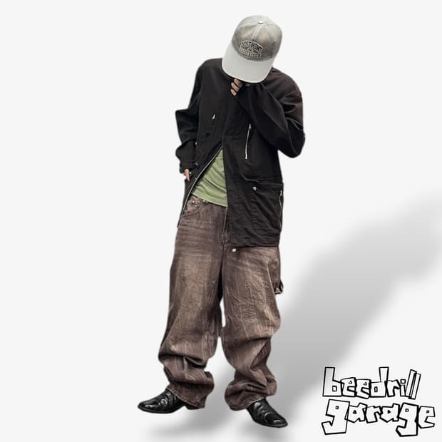 이스트쿤스트 워싱 카펜터 팬츠