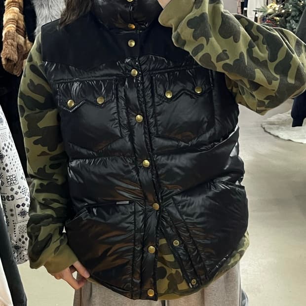 칼하트 패딩 조끼