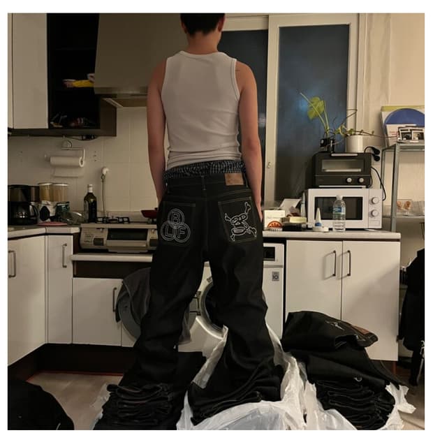 보이롱페이스 데님 New BLF Denim S