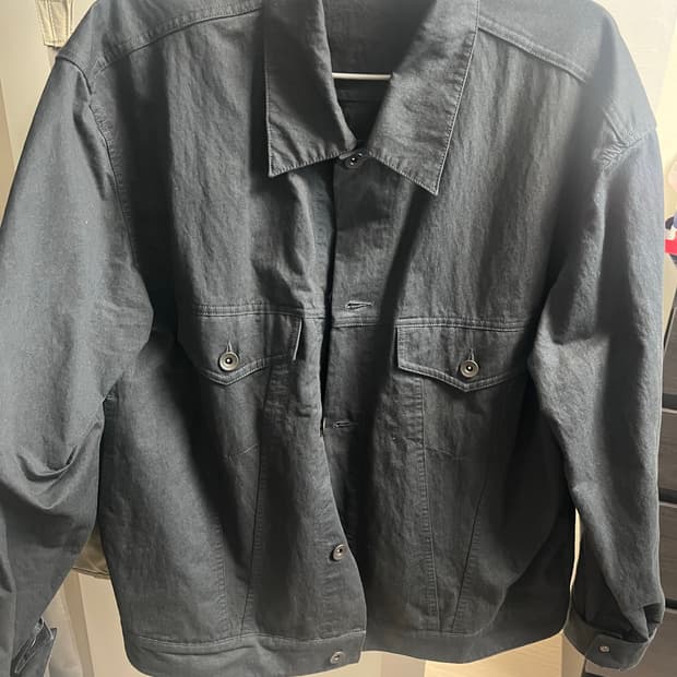 스틸네스 린넨 트러커 블랙 2사이즈 판매합니다