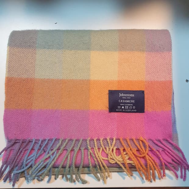 존스톤 캐시미어 머플러