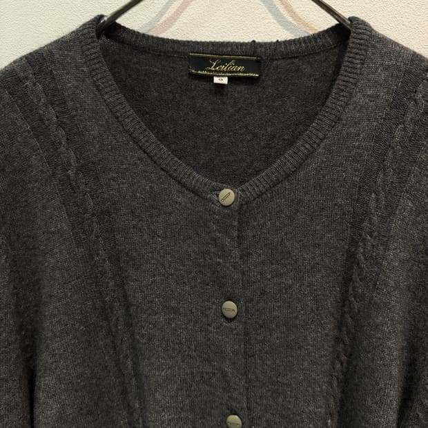 LEILIAN Cashmere100% 가디건