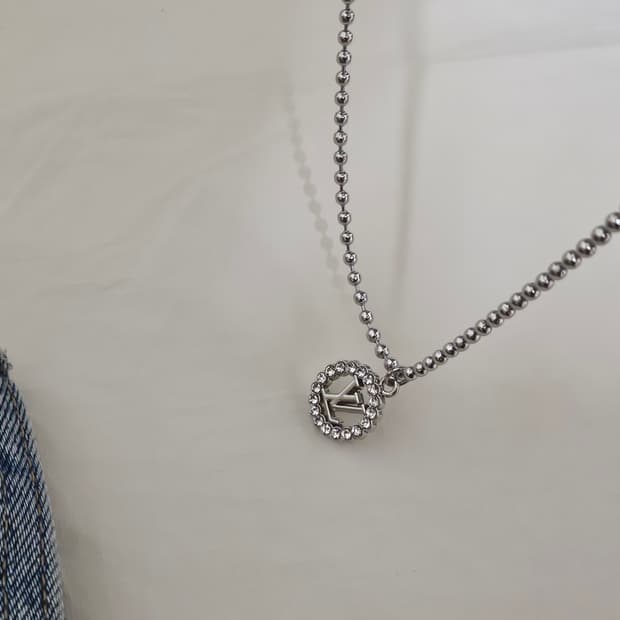 루이비통 빈티지 업사이클링 남자목걸이 남여공용