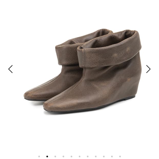 오소이 OSOI CUFF BOOTS [HAZY BROWN] 새상품