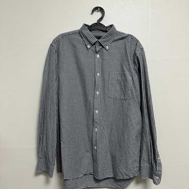 Muji 체크 셔츠