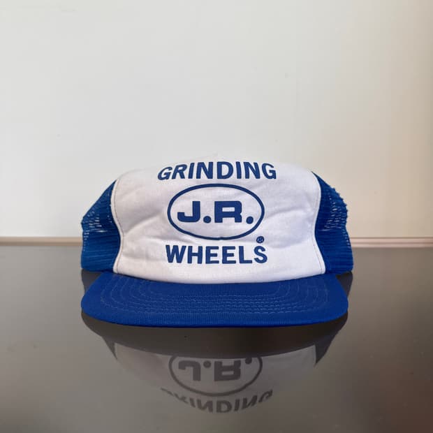 USA WHEELS 블랙 빈티지 모자 볼캡 vintage cap 트러커