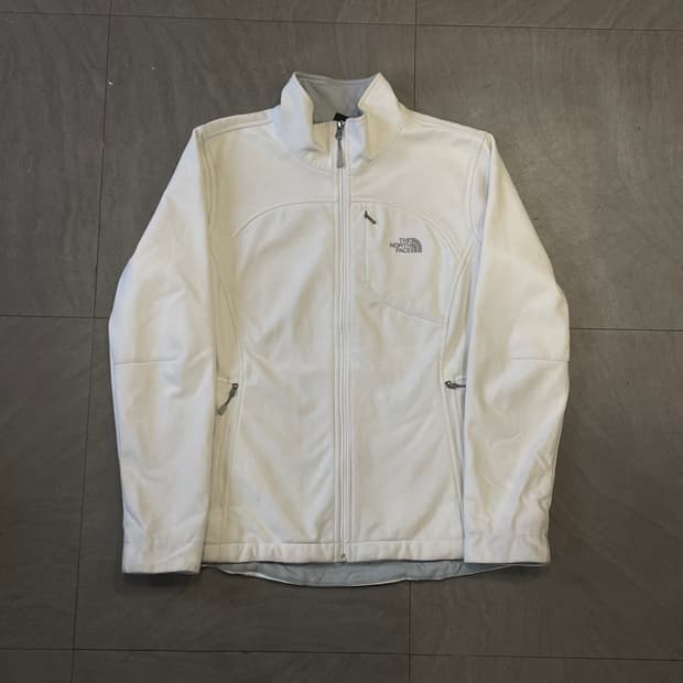 노스페이스 정품 여성 여자 화이트 자켓