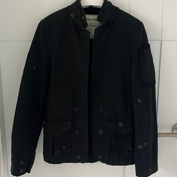 Zadig & Voltaire 블랙 자켓 M 정품