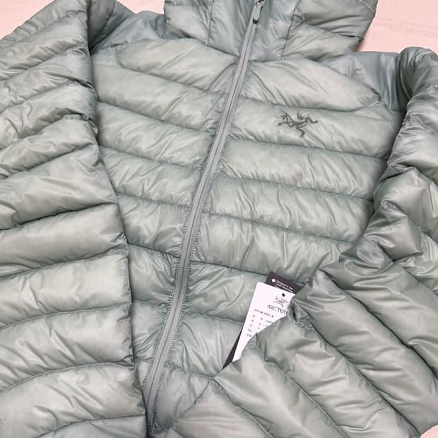 아크테릭스 세륨후디 스톤그린 M size