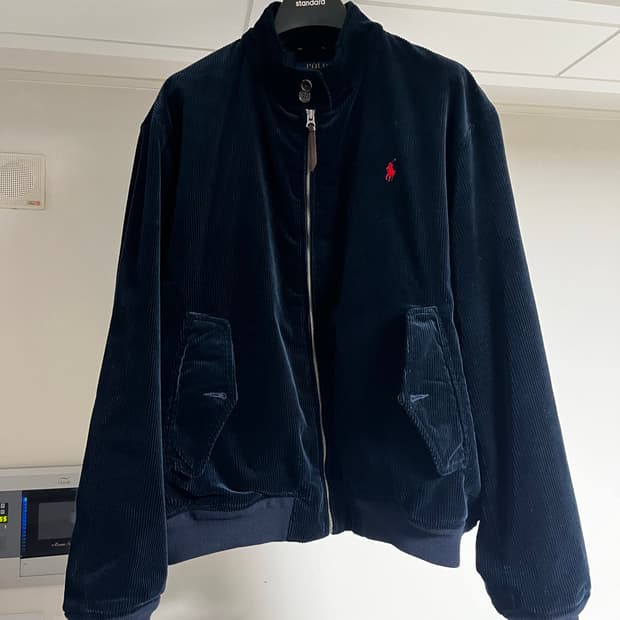 폴로 랄프로렌 코듀로이 비리쿠다 자켓 네이비 XL