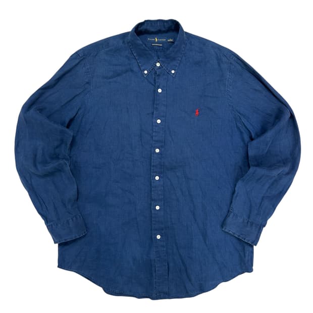 폴로 오션워시 린넨셔츠(L)